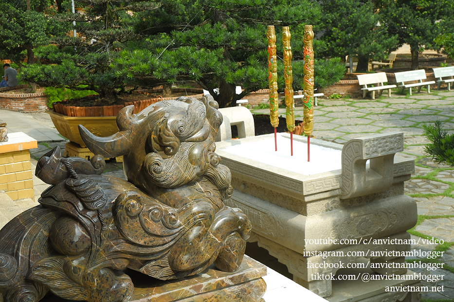 Du lịch tâm linh Đồng Nai: chùa Long Hương đẹp mắt ở huyện Nhơn Trạch